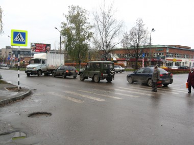 Перекресток у ТЦ «Планета»